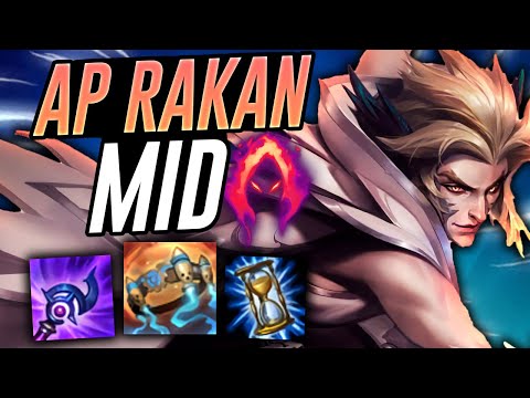 AP RAKAN MID ONE SHOT BUILD! - League of Legends