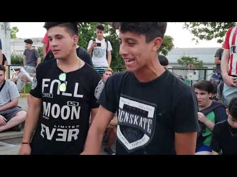 DASS VOLBLOED PORRA vs ZERO ZACK BRAYAN - Octavos de final (3VS3 - 2018) - Infierno de la Rima