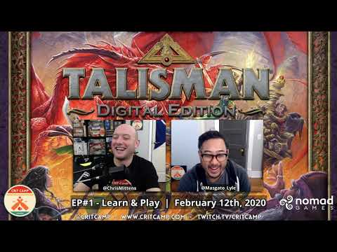 Talisman Digital Edition EP1 - Learn & Play! - Crit Camp - YouTube