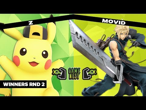 Game Nest Smash It Up: Z (Pikachu) vs Movid (Cloud) - Winners Round 2