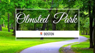 Hidden Park in Boston - Olmsted Park | Boston Free Travel Attractions 2020