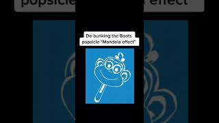 DEBUNKING the Boots popsicle “MANDELA EFFECT” #shorts