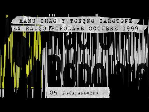 Manu Chao y Tonino Carotone en Radio Popolare Oct 1999