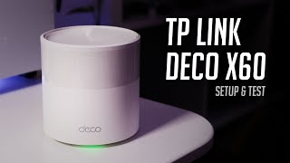 TP-Link Deco X60 (AX3000) Unboxing, Setup and Test - WiFi 6 Mesh Network