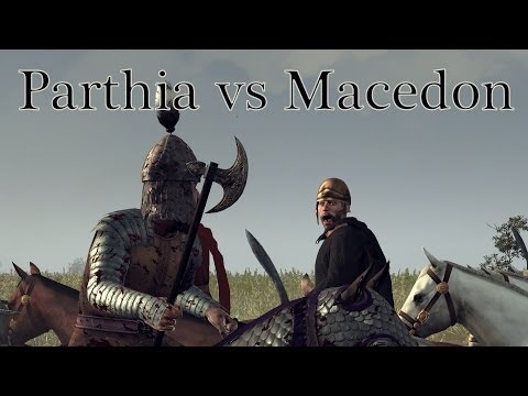 Total War Rome 2 Online Battle Video 24 Parthia vs Macedon