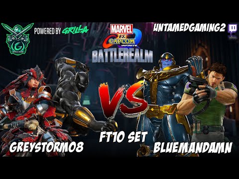 MVCI BattleRealm Exhibition Series - GreyStorm08 VS BlueManDamn FT10 Set
