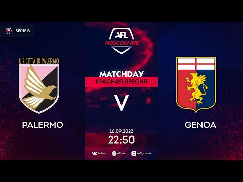 AFL22. Italy. Serie B. Day 12. Palermo - Genoa