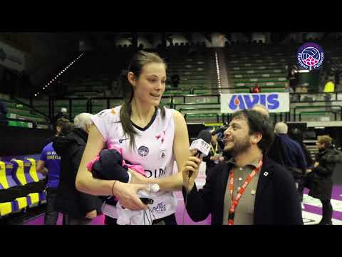 20a Giornata: Imoco Volley Conegliano - Lardini Filottrano 3-0. Anthi Vasilantonaki e coach Schiavo