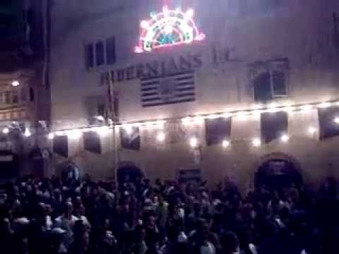 Hibs Premier League Celebrations 29/05/09 Pt1