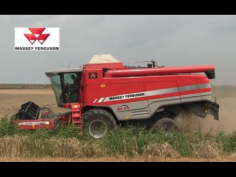 Akkerb/pluimv.Mts.v.Westeinde. Combinen met massey ferguson 7270