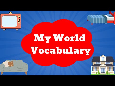 My World Vocabulary | English Educational Video for Kids | Wonderful Kids