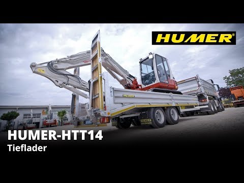 HTT14 | Tieflader | HUMER Anhänger