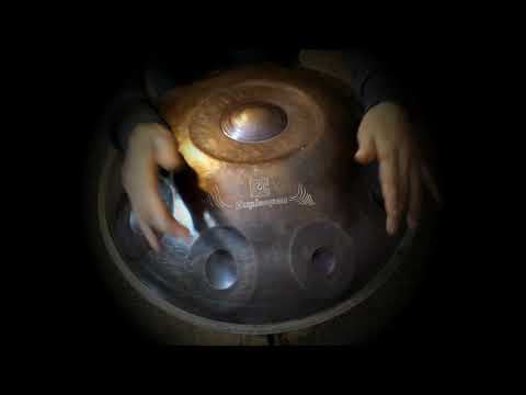 HANDPAN MUSIC -HANDPAN HOPLONPAN -B2 CELTIC MINOR NEW GENERATION 2021