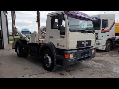 TRUCK MAN 18.264 4X2 ABSETZ TIPPER FIŠ TRUCKS & MACHINERY SLOVENIA