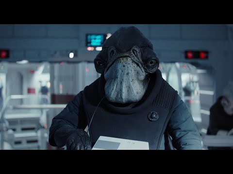Admiral Raddus Arrival at Scarif (Rogue One:  A Star Wars Story)