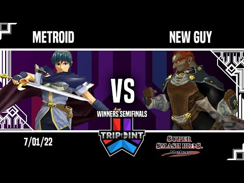 Tripoint Smash 149 - Winners Semifinals - metroid(Marth) Vs. New Guy(Ganondorf)