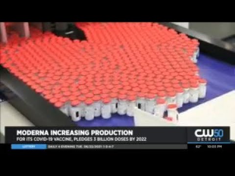 Moderna Increasing Production For Its COVID-19 Vaccine, Pledges 3 Billion Doses By 2022