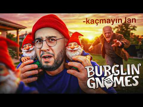 CÜCE OLUP EV SOYDUK! | BURGLIN GNOMES