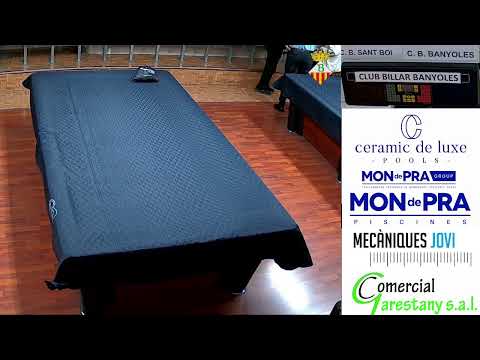 Lliga Catalana a 3 bandes 1a  BANYOLES A - SANT BOI A