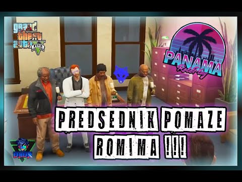 PREDSEDNIK POMAŽE ROMIMA 🌴 PANAMA🌴 epizoda 4