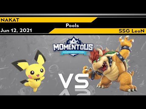 [Smash Ultimate] Momentous (Pools) - NAKAT vs SSG | LeoN