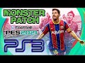 eFootball PES 2021 ps3 gameplay (Monster patch) + download links