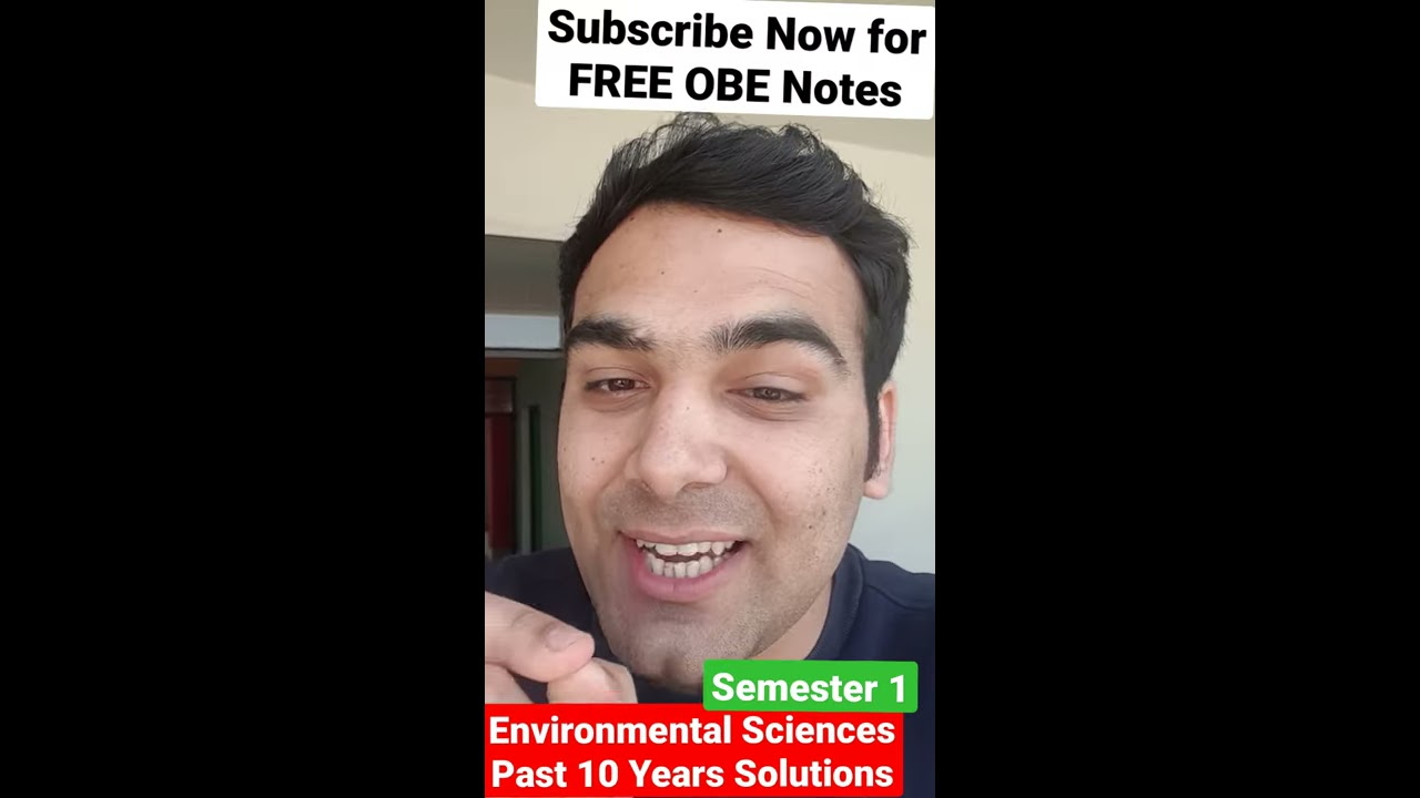 Subscribe Now for FREE EVS Notes🔥| Past 10 Years (with Solutions) | Semester 1 Delhi University Exam