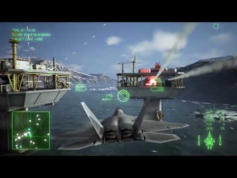 Ace Combat 7 (Ace S Rank) Mission 11: Fleet Destruction