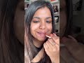 Trying ALIA BHATT’s lipstick on indian skin tone🇮🇳 #vibewithyashvii #youtubeshorts #productreview