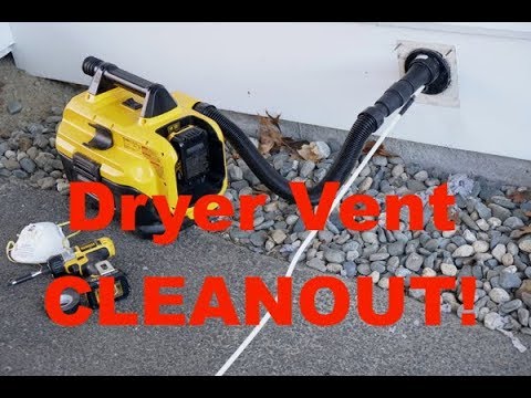 How To Clean A Dryer Duct - Step By Step