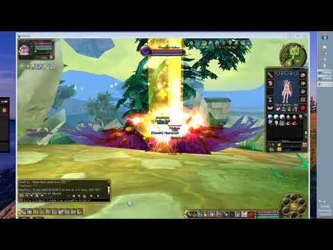 Insanity Flyff 2020 Tank/DD Style - Leveling Up to 350 at Oroth's Domain with TheCore [Privilege]