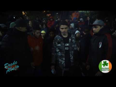 JULI vs TOMI vs EZZE | 8vos (4ta Fecha del Torneo 2017) | Irlanda Freestyle