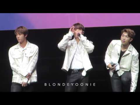 170526 Opening Ment/ Introductions @ The Wings Tour Sydney