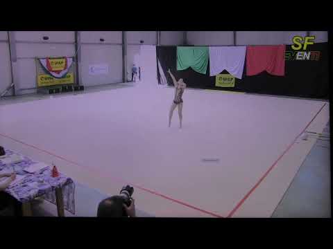 Campionato Nazionale UISP 2021 -   Rebecca Del Freo fune e clavette