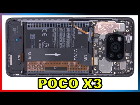POCO X3 Demontage Teardown Reparatur Video Review