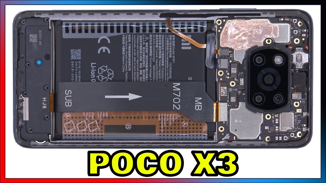 POCO X3 Disassembly Teardown Repair Video Review