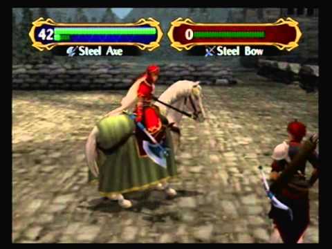 Let's Play Fire Emblem: Path of Radiance Part 38 - Petrine of the Four Riders