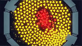 Overfeeding a nuclear reactor