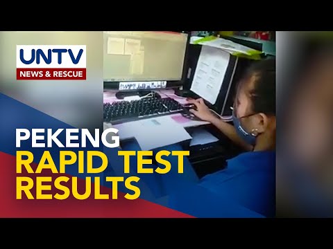 Computer shop na nagbebenta ng pekeng rapid antibody test result, ni-raid ng CIDG