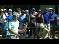 Jordan Spieths excellent birdie putt on No. 14 at.