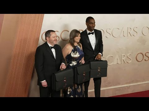 Oscar envelopes arrive at the Academy Awards | AFP