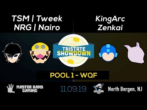 Tristate Showdown - NRG | Nairo + TSM | Tweek Vs. KingArc + Zenkai - Pool 1 - WQF
