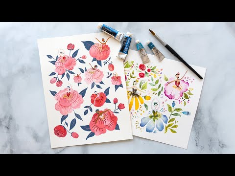 Are you painting with the RIGHT one? Watercolor vs Gouache Explained