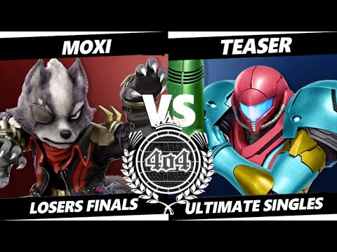 4o4 Smash Night 93 - fc| moxi (Wolf) vs Teaser (Samus) - Losers Final