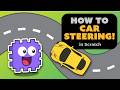 Simple Car Steering Simulation Scratch Tutorial