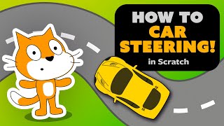 Simple Car Steering Simulation | Scratch Tutorial
