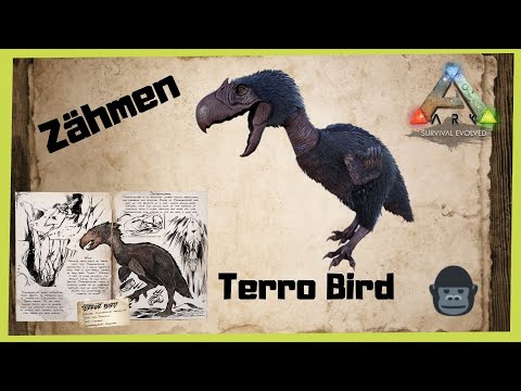 ARK‬ Survival Evolved Terror Bird zähmen 2021 [/Taming/INFO/ GUIDE/Deutsch/Dinos zähmen]