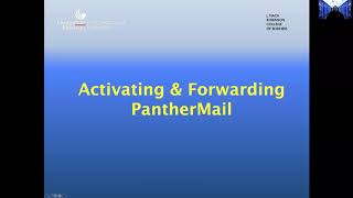 PantherMail Tutorial