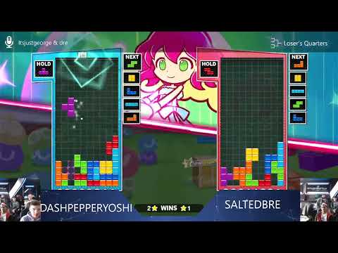 MTS 2 Puyo Puyo Tetris 2 - DashPepperYoshi Vs. SaltedBread - Losers Quarters