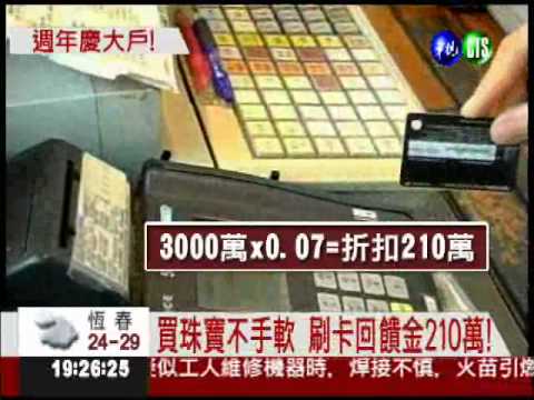 週年慶來了! 貴婦一刷3000萬